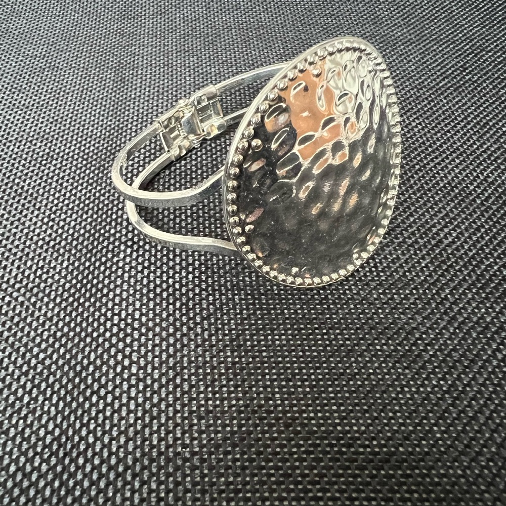 Charming Charlie Hinged Cuff Bracelet